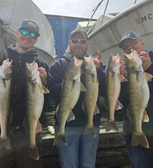 Reeling in Walleye excitement on the Detroit River