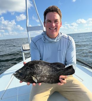 Nice Tripletail catch on Mississippi coast