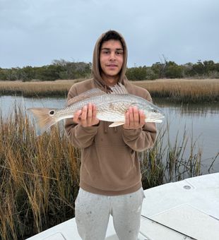 Cedar Point redfish bringing the fight to the boat!