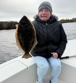 Cedar Point Southern flounder makes for perfect fishing memories!