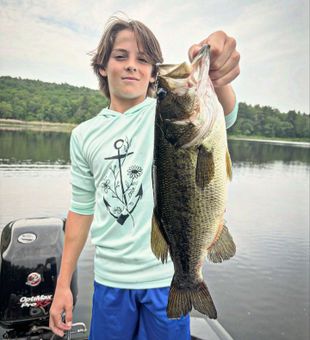 Largemouth action New Marlborough trip