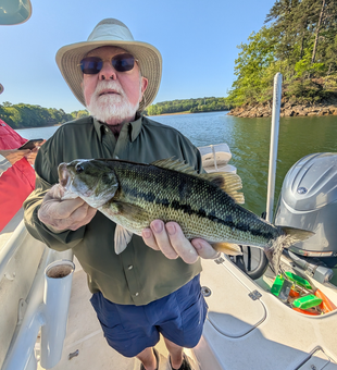 Another successful day fishing at beautiful Lake Lanier!