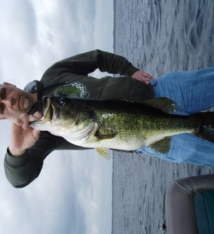 Beautiful Kissimmee bass making the trip worthwhile!