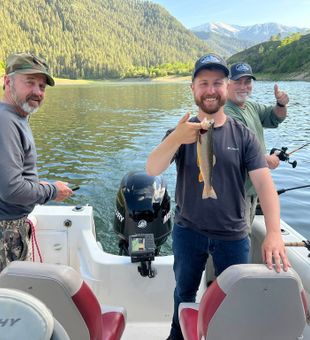 Fly fishing in Idaho backcountry