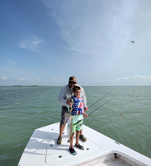 Perfect fishing day out on South Padre Island waters!