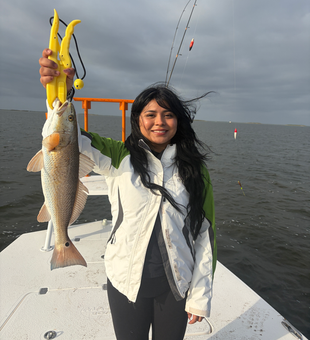 South Padre Island redfish success on deck!