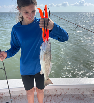 Deep sea jigging pays off with a prized redfish catch!