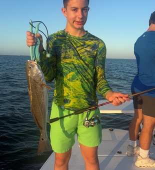 South Padre Island redfish ready for the cooler!