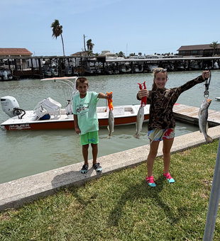 South Padre Island speckled trout success!