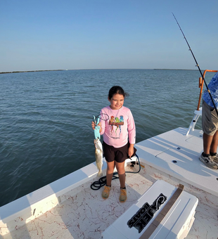 Beautiful speckled trout from South Padre Island waters!