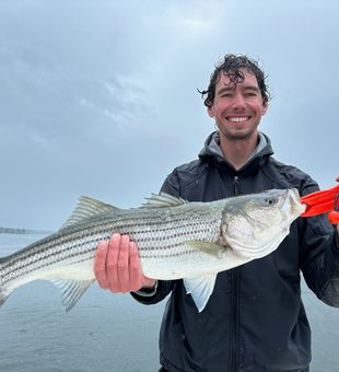 Rainy days can be great fishing days.