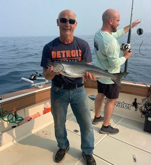 Reel in trophy salmon on the waters of Muskegon, where every trip brings new opportunities and unforgettable catches.