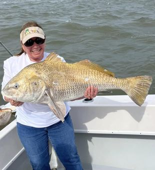 The biggest Red Drum catch I ever had!!