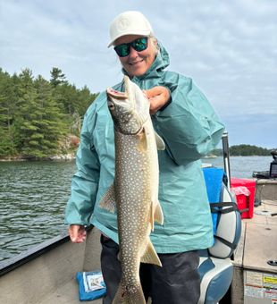 Beautiful lake trout from Nestor Falls Ontario waters!