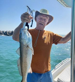 Beautiful Redfish in Panama City Beach, FL