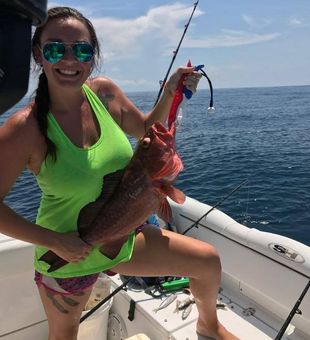 Smiles, sun, and salty air—fishing bliss!