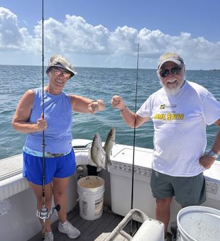 Salt air and bent rods in Marathon, Florida