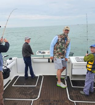 A family that fish together, stays forever. - Marblehead, OH.