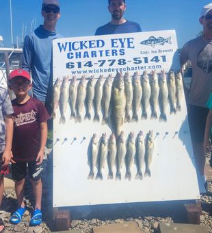 Family fun catching walleye!