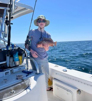 Red grouper success off Okaloosa Island FL!
