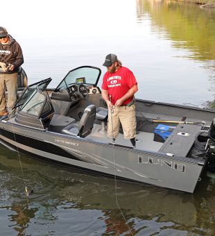 Ready to cast lines on perfect fishing waters.