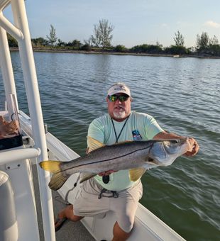Crystal River snook fishing success on the water!