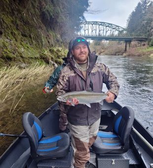 Rainbow trout success on Lincoln City OR waters!