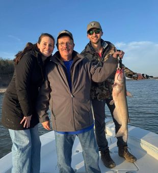 Great Blue Catfish on Lake Texoma fishing guide