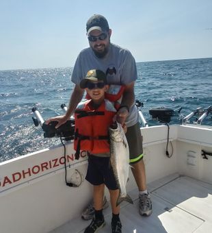 Awesome Coho catch for this young angler!
