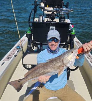 Impressive Redfish catch on calm Gulf waters!