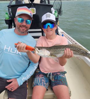 Awesome Speckled Trout catch on calm Texas flats!