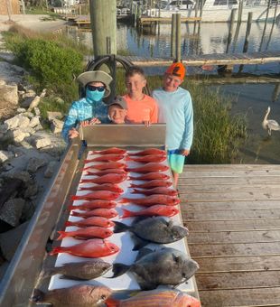 Child Friendly Fishing in Pensacola Beach Florida