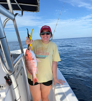 Beautiful red snapper caught in Fort Morgan waters!