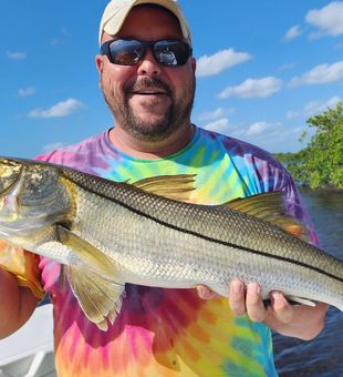 Jason with a 30 inch snook ￼