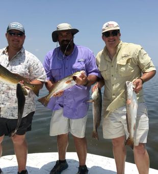 Fishing fun with Captain Burt Grayson in Texas!