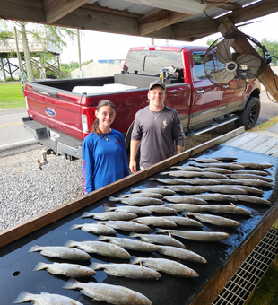 Bring your crew and fish the famous marshes with Captain Ryan’s Louisiana fishing guide service.