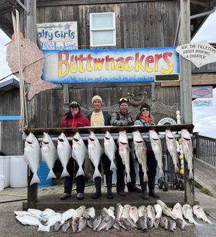 Almost 50 catch for a whole day Fishing in Alaska.