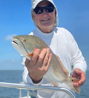 Epic fly fishing charter moment