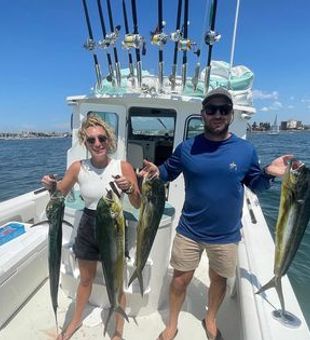 Offshore Fishing Charter, mahi-mahi fishing