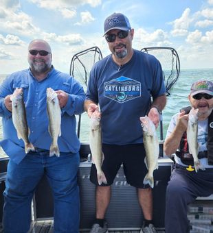 Great fishing in Detroit River