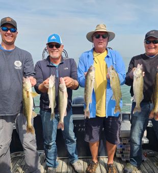 Great morning in Saginaw Bay Fishing
