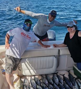 Big fish, big smiles! 