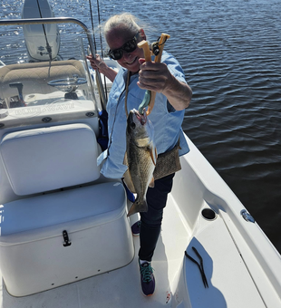 Red Drum Action Topsail Beach