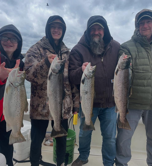 Oswego NY Trout Fishing Experience