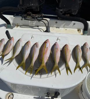 Snapper on deck and smiles all around in the Keys