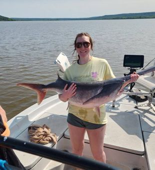 Spoonbill power in Oklahoma