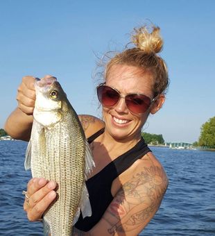 White Bass Beauty! - Wagoner, OK.