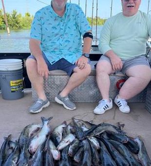 Lake Conroe fishing at it's finest.