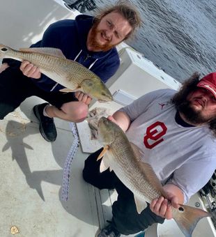 Redfish Bonanza in Ponce Inlet Beach Charters