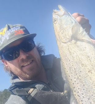 Reeling in the action on the waters of the Chesapeake Bay near Reedville—a perfect day chasing fish on Virginia’s legendary coastal fishery.